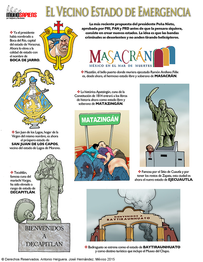 El Vecino Estado de Emergencia. Domingo 10 de mayo de 2015